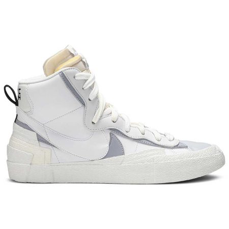 کفش اسپرت مردانه نایک مدل Nike Blazer Mid bv0072-100 رنگ سفید کامل