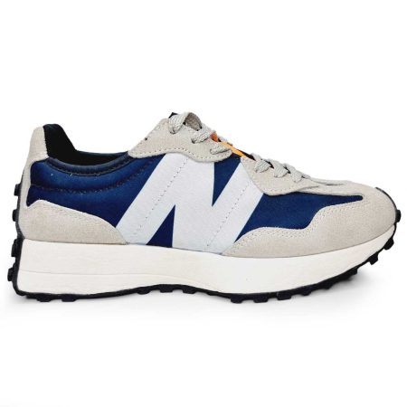 کفش پیاده روی زنانه نیوبالانس مدل New Balance-ms327ia رنگ خاکستری روشن،آبی