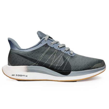 کفش دویدن مردانه نایک مدل Nike Air Zoom X aj1441-028 رنگ خاکستری روشن