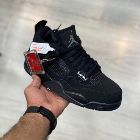 کفش اسپرت ایر جردن Nike Air Jordan4 Retro ALL BLACK