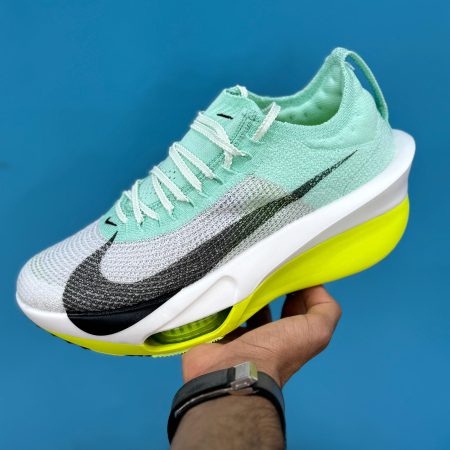 کفش اسپرت نایک ایر زوم الفا فلی 3 سبز روشن Nike Air Zoom
