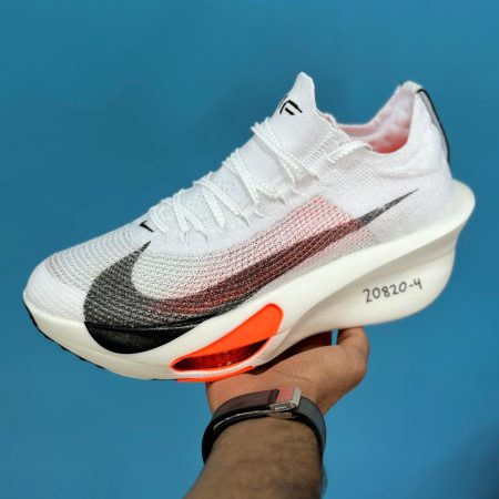 کفش اسپرت نایک ایر زوم الفا فلی 3 سفید نارنجی Nike Air